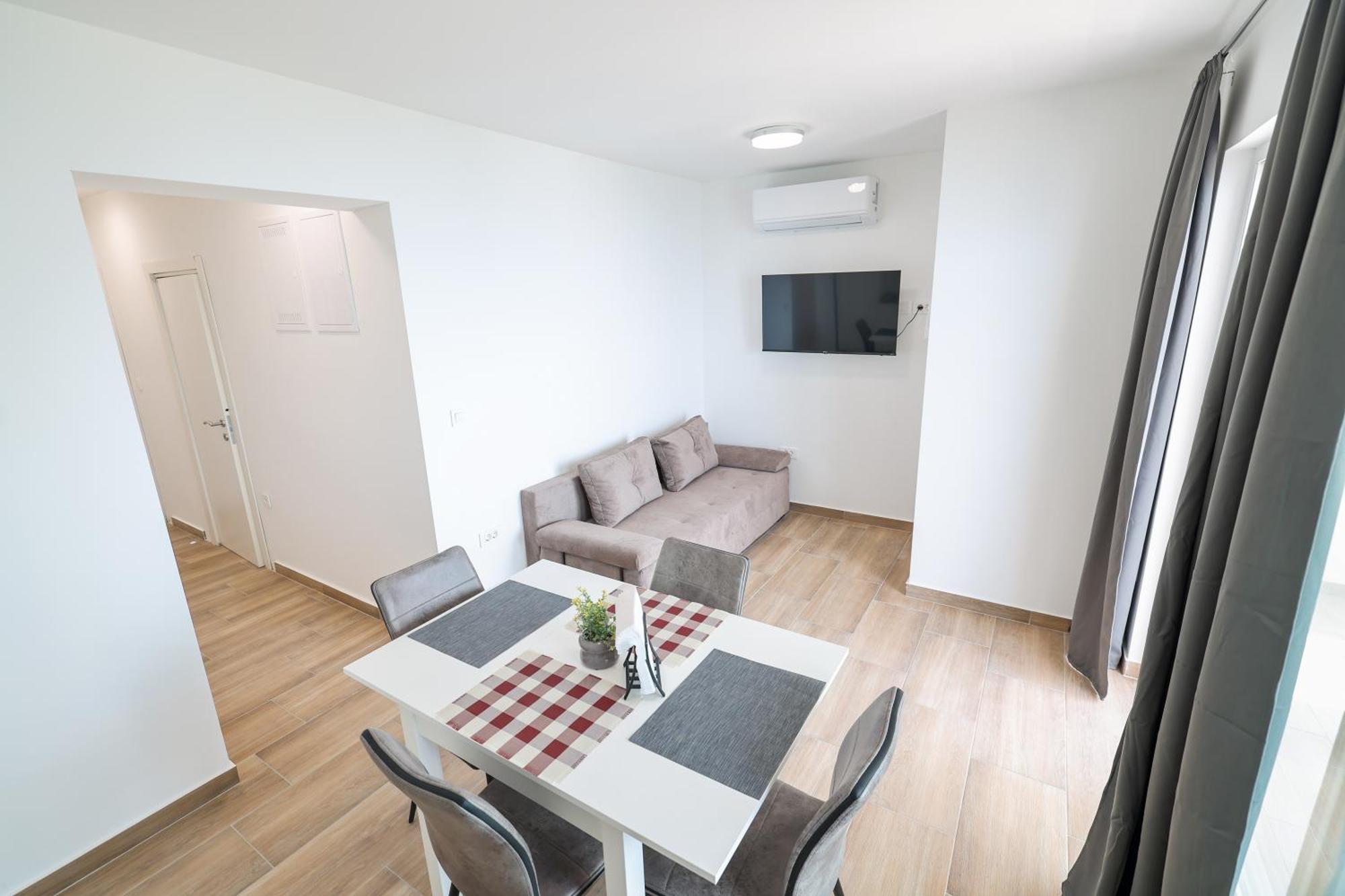 Beachfront Apartments Tic With Seaview Miletici Extérieur photo