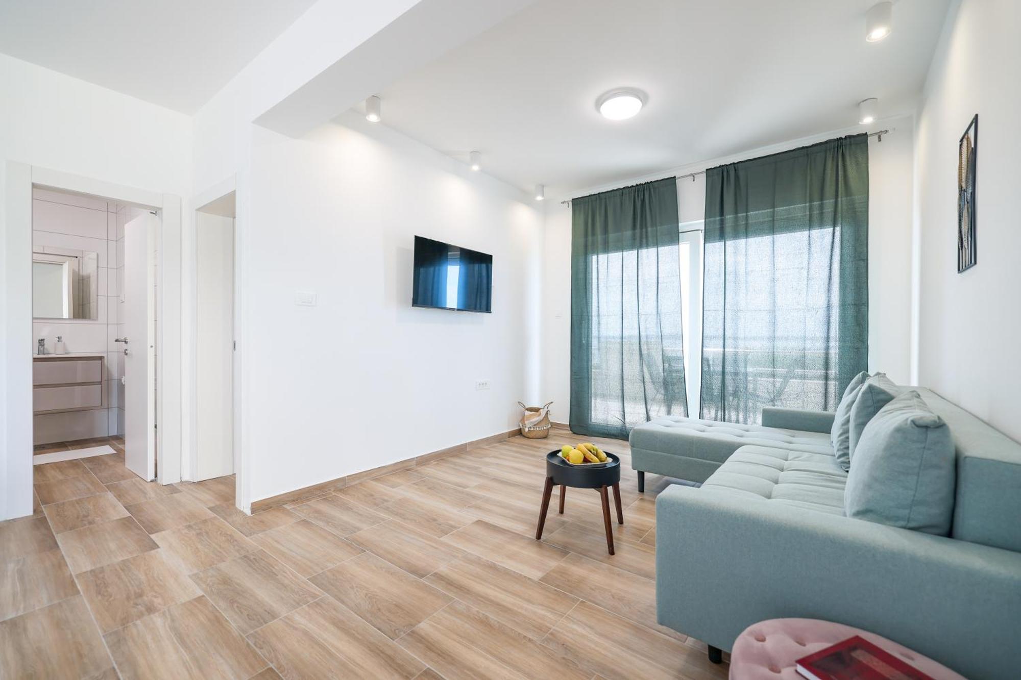 Beachfront Apartments Tic With Seaview Miletici Extérieur photo